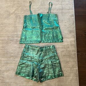 Metallic Wash Green Set